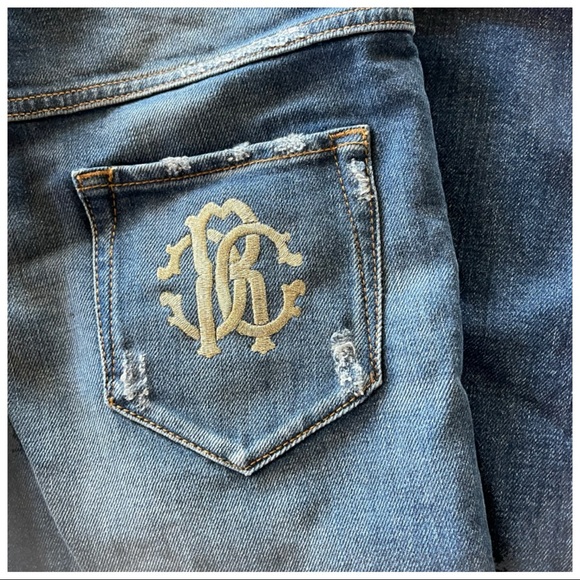 Roberto Cavalli Distressed Jeans - Picture 6 of 8
